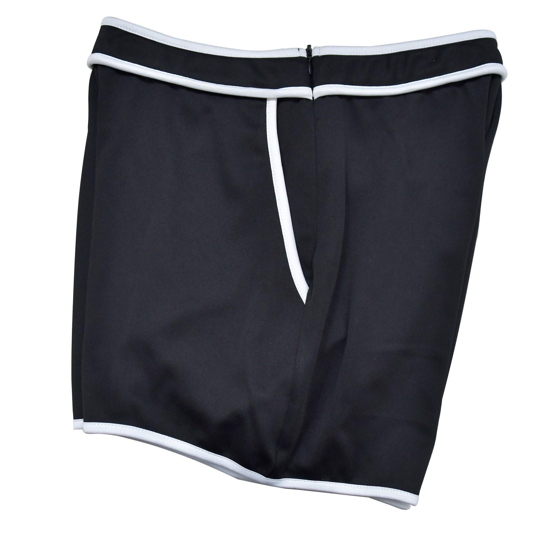 Women Solid Strapless Top Shorts Two-Piece Set 21