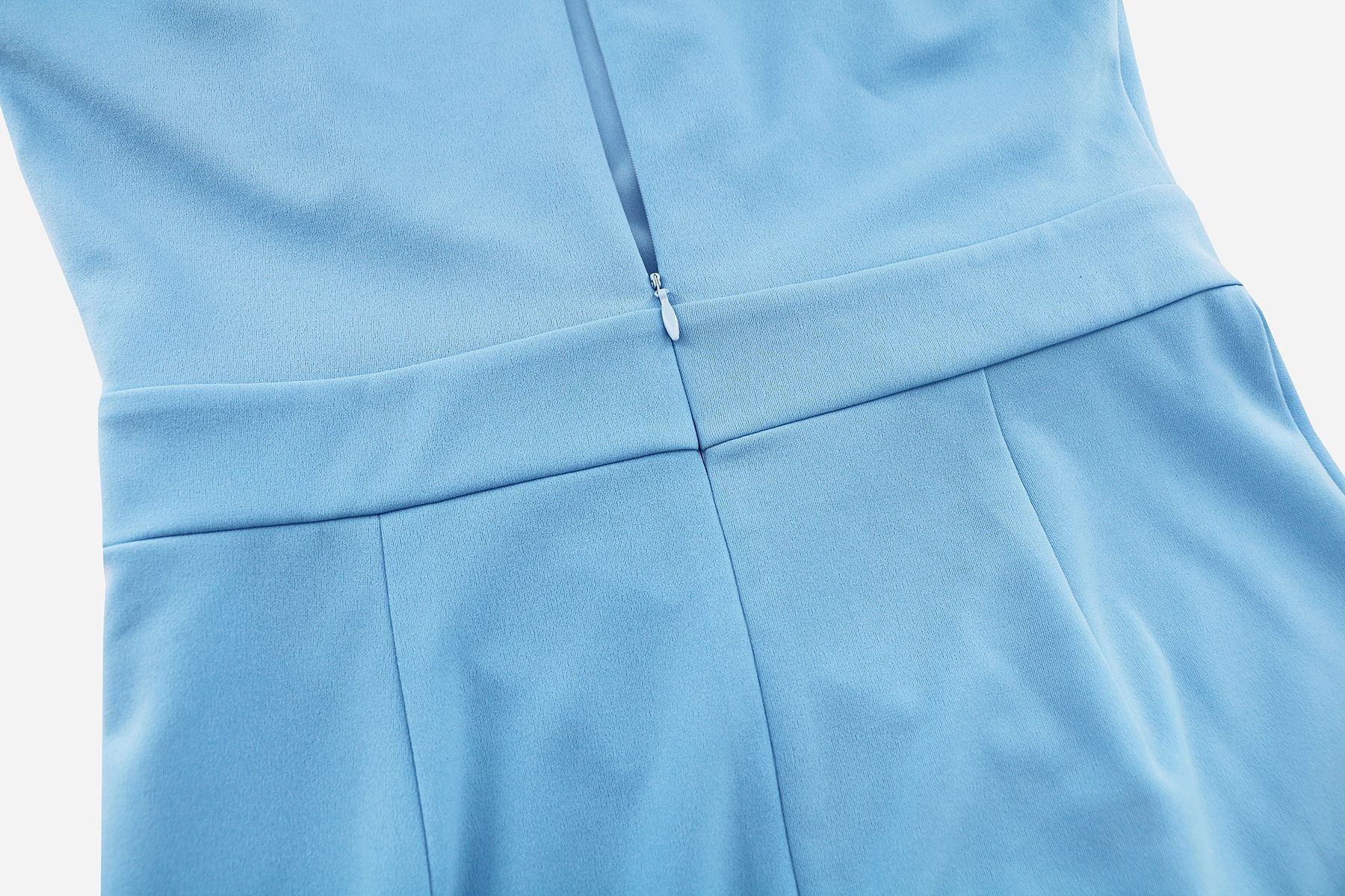 Women's Sexy Sleeveless Slim Fit Ruffled Bodycon Mermaid Dress 19