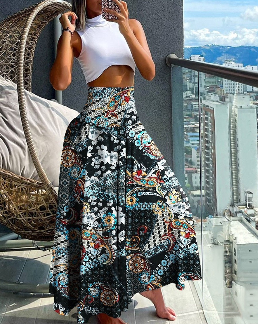 Women Summer Printed Skirt 8