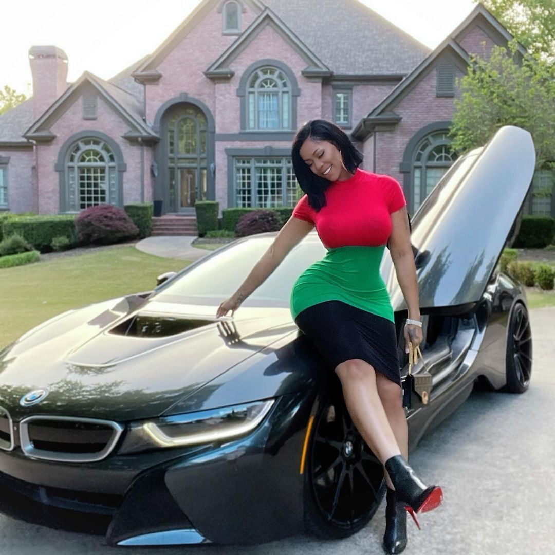 Women color block short sleeve dress 5