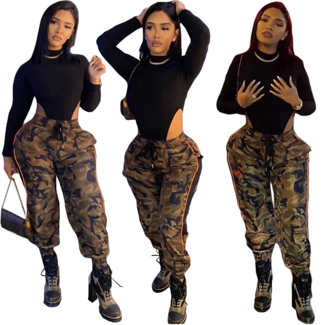Women Camouflage Pants Cargo Pants 7