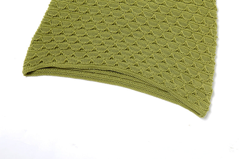 Women Autumn Street V-Neck Lace-Up Backless Knitting Dress 15