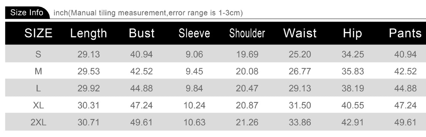 Women Style printed short-sleeved Top and shorts two-piece set 11