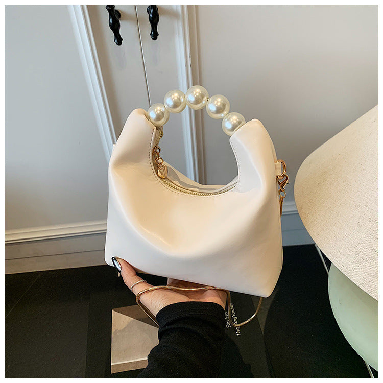 Women Pearl Handbag Chain Crossbody Bag 21