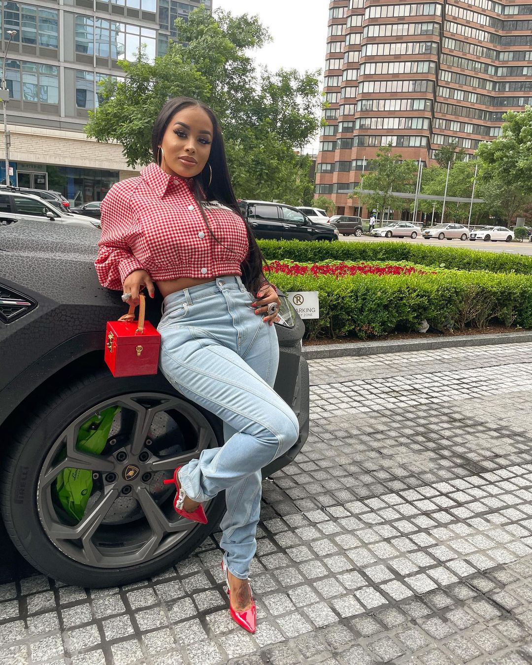 Women Casual Check Print Jacket 4