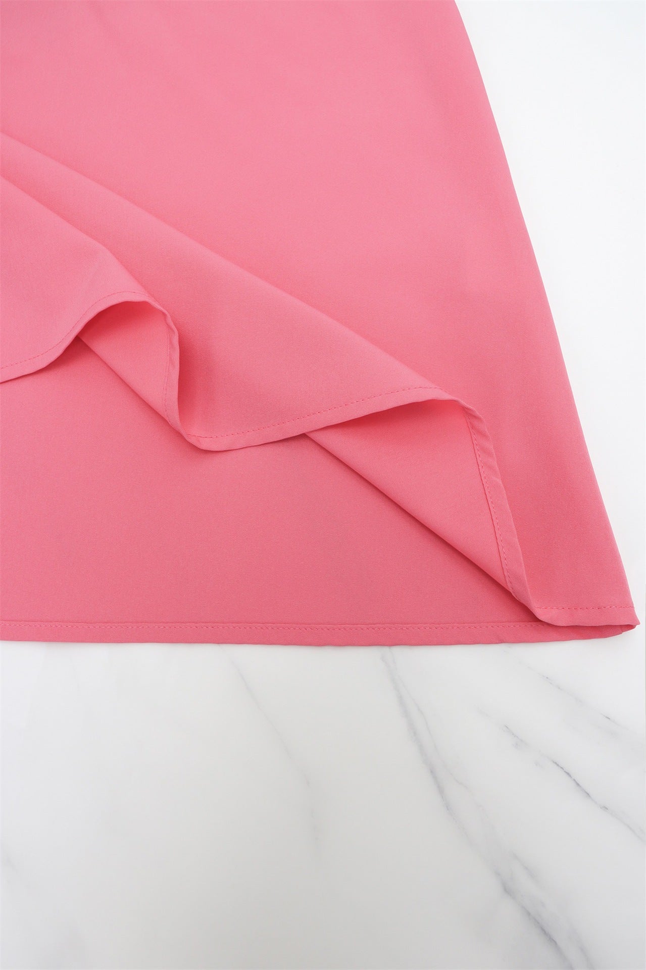 Women Solid Casual Lace-Up Dresses 6