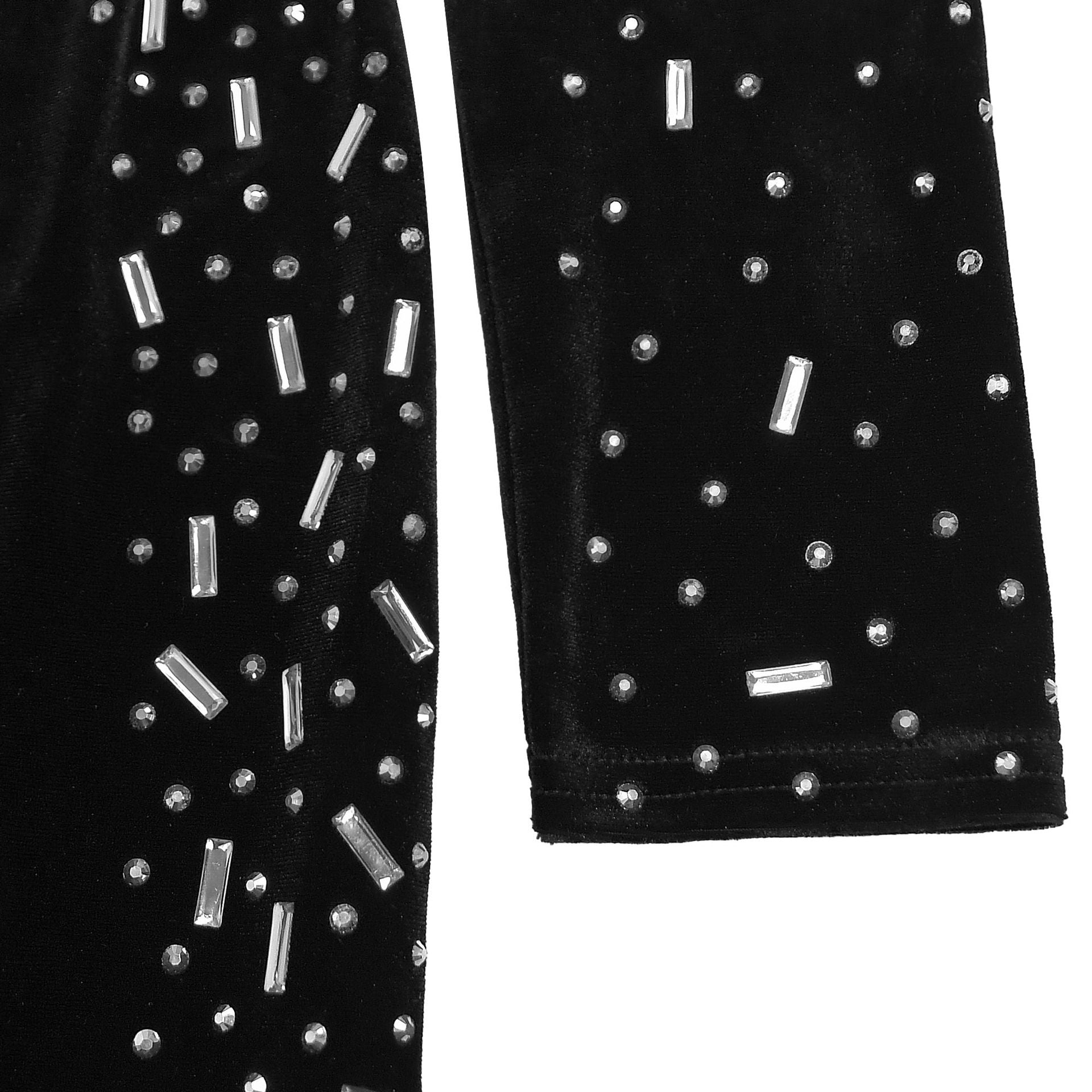 Fashion Women's Sexy Beaded Fringe Long-Sleeve Bodycon Dress 14