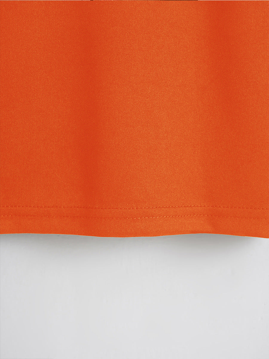 Solid Letter Print Casual Two Piece Women's Street T-Shirt Shorts Set 5