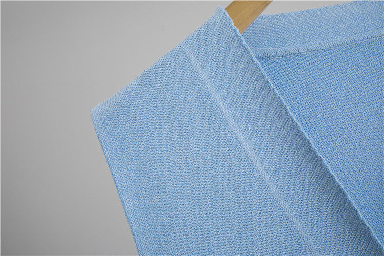 Button V-neck Knitted Vest Casual Pants Fashion Two-piece Suit 17