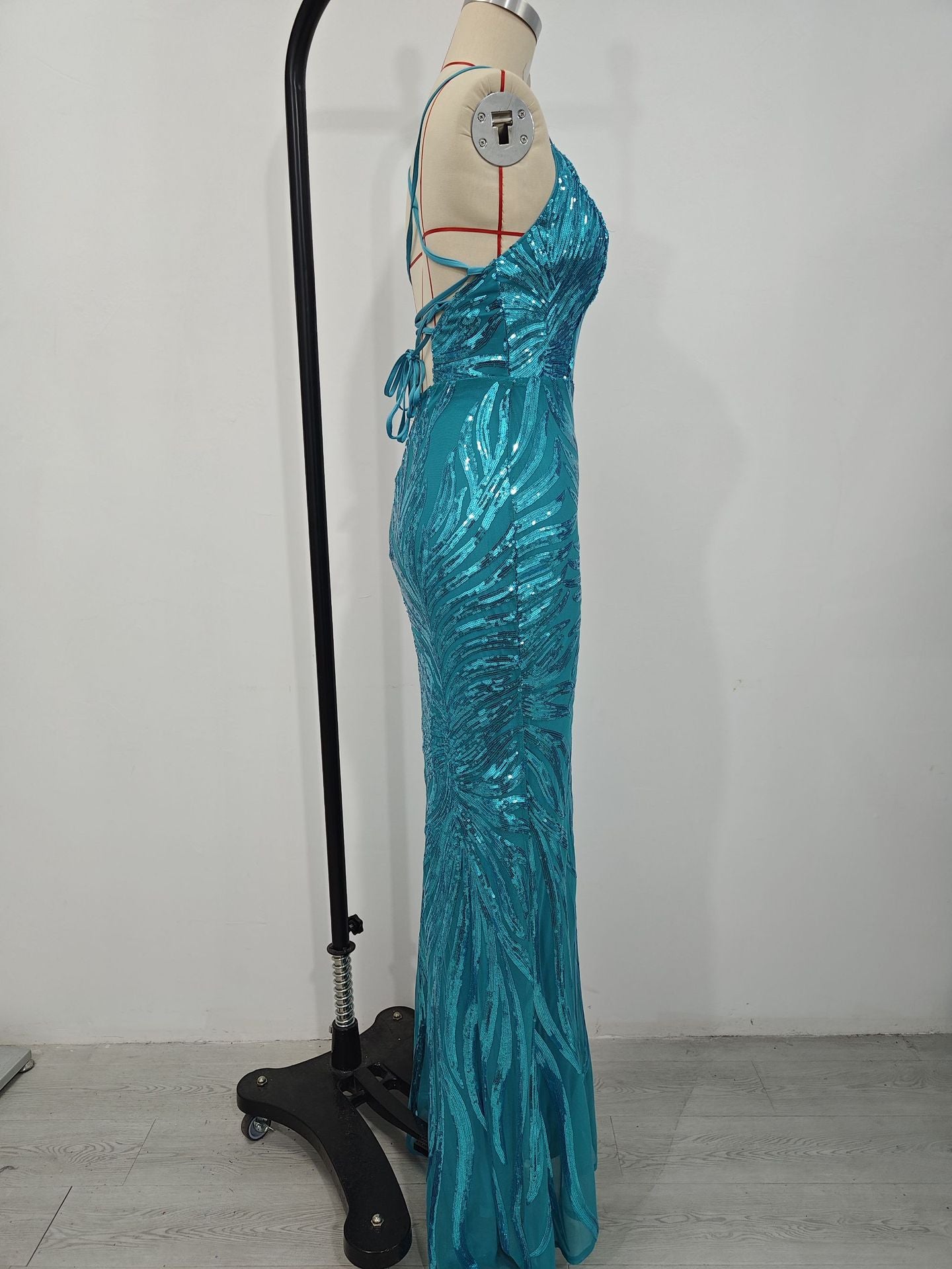 Women Party Sequin Sexy Evening Dress 7