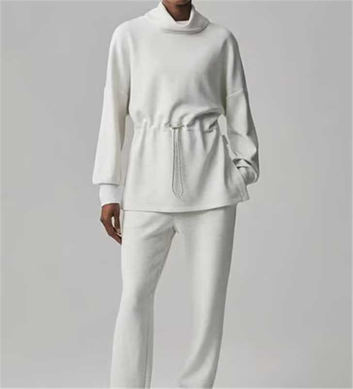 Women Autumn Long Sleeve Top and Pant Two-piece Set 6