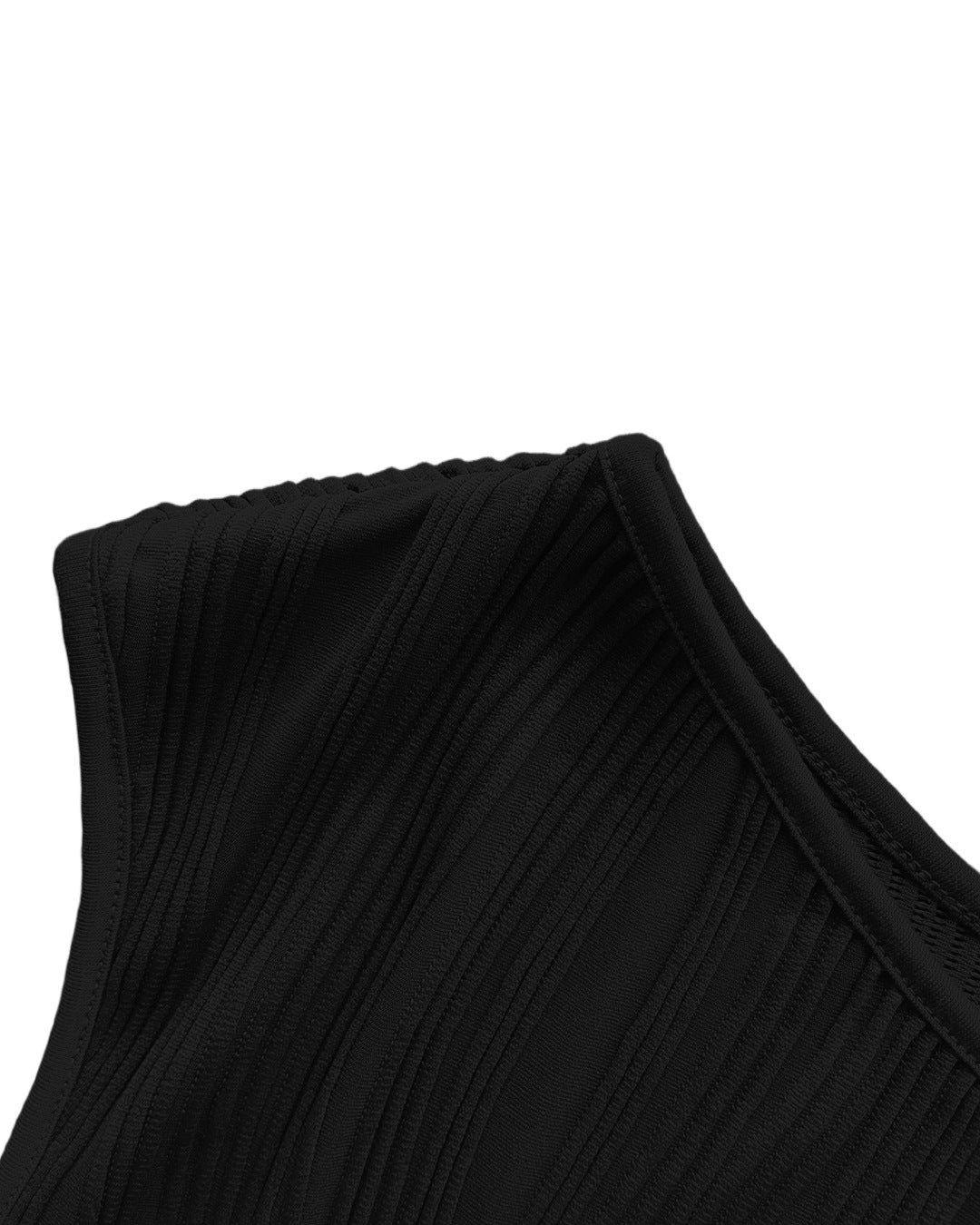 Fashion Ripple Slash Shoulder Slim Long Dress 14