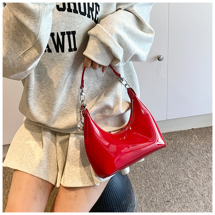 Women Pu-Leather bell shoulder crossbody bag 14