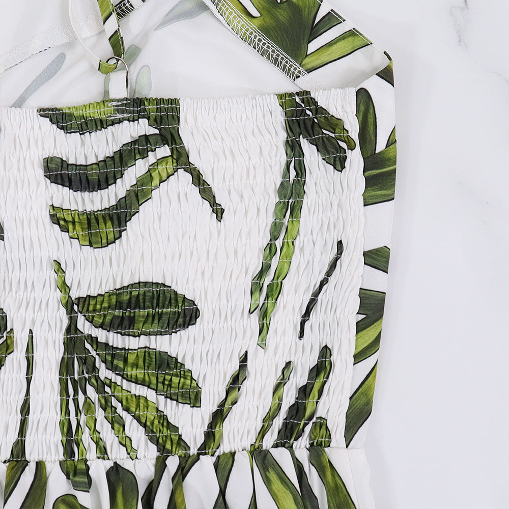 Summer Casual Print Strap Dress for Women 4