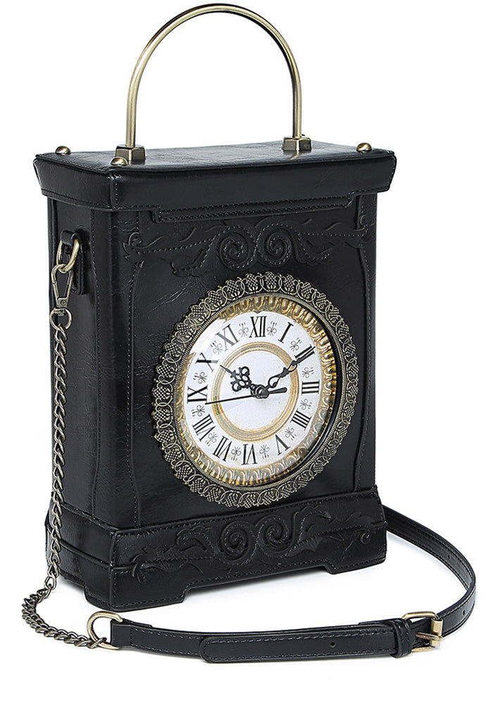 Women Style retro handbag crossbody clock small square bag