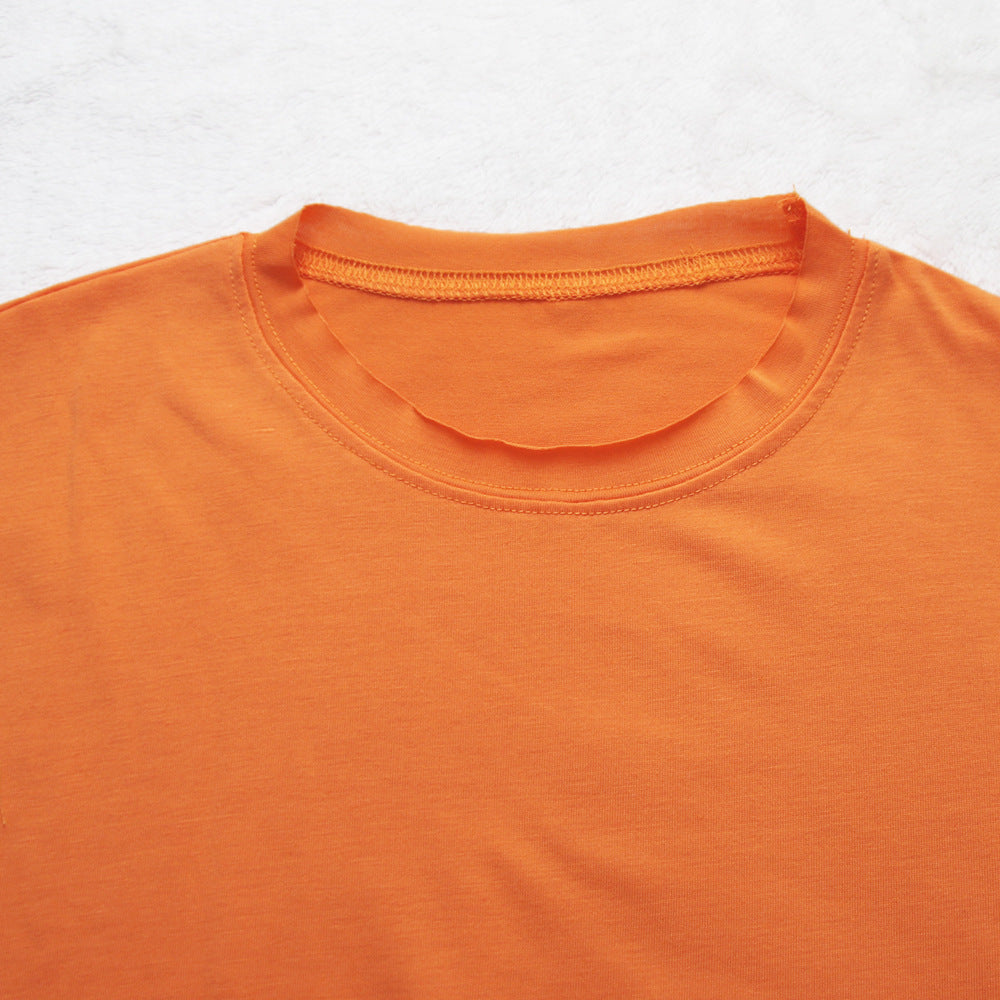 Women's Summer Stretch Slim Fit Flying Sleeve Knitting Dress 22