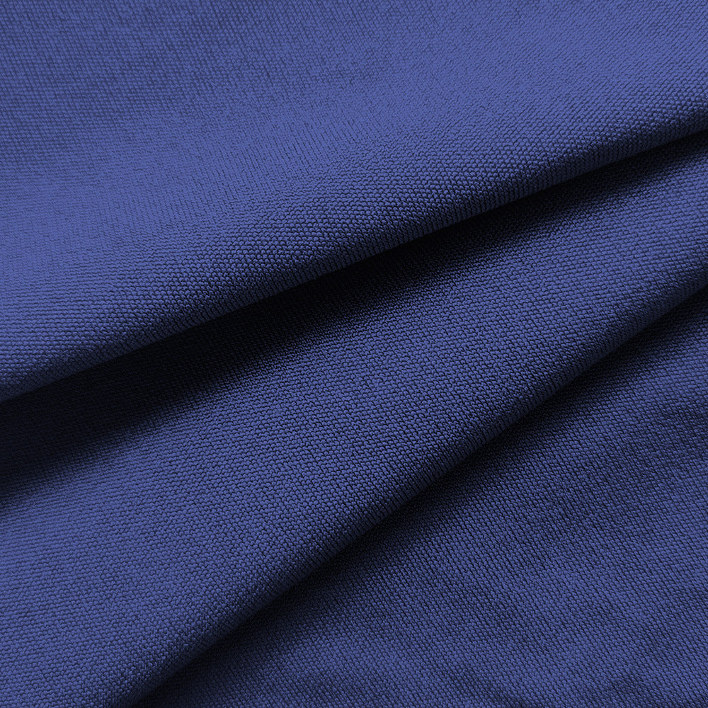 Chic Elegant Solid Color Slash Shoulder Belt Irregular Dress 22