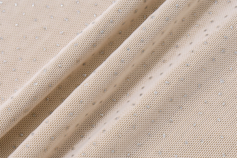 Women sexy chest-wrapped sequined fishtail dress 20