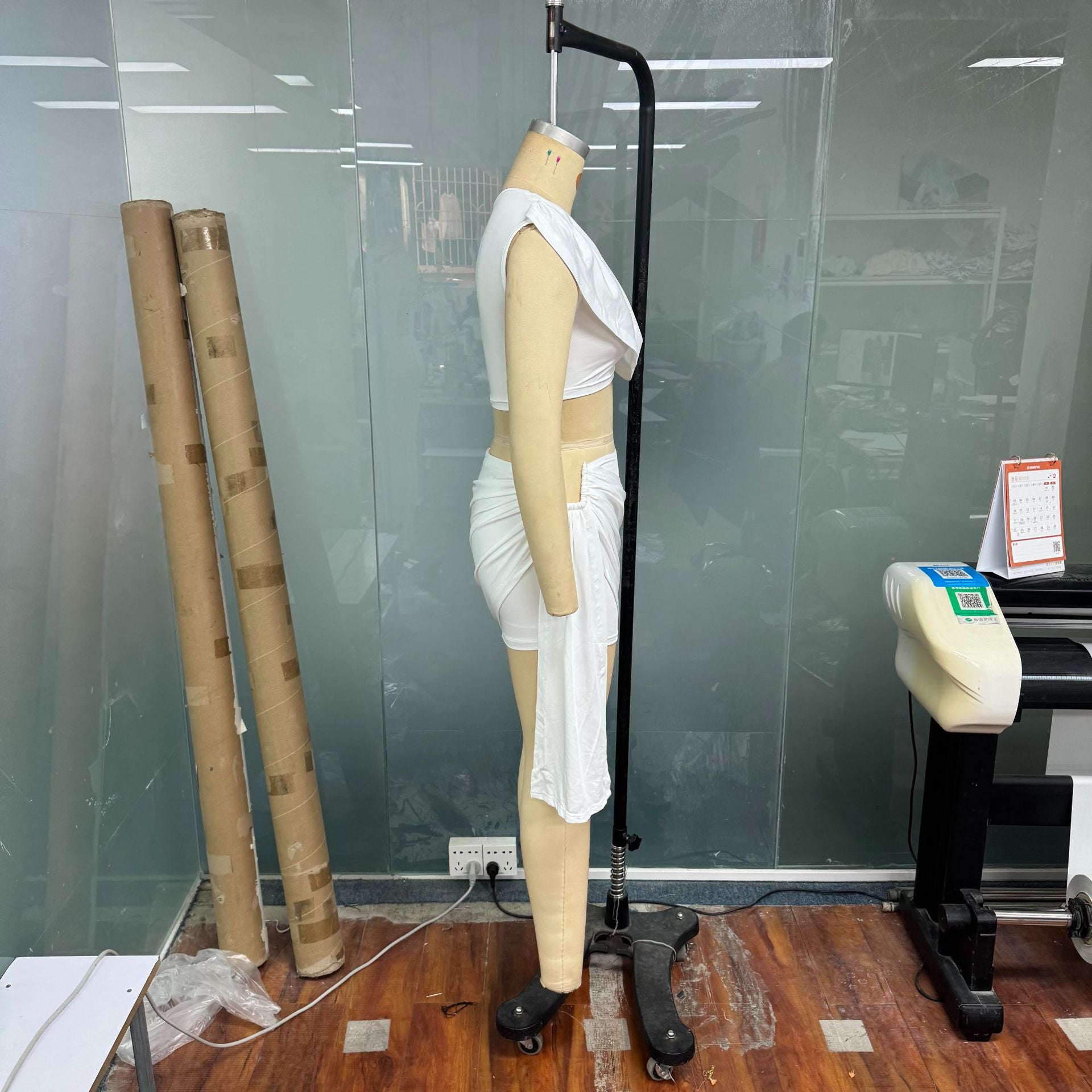 Women sexy Top and pleated Skirt two-piece set 7