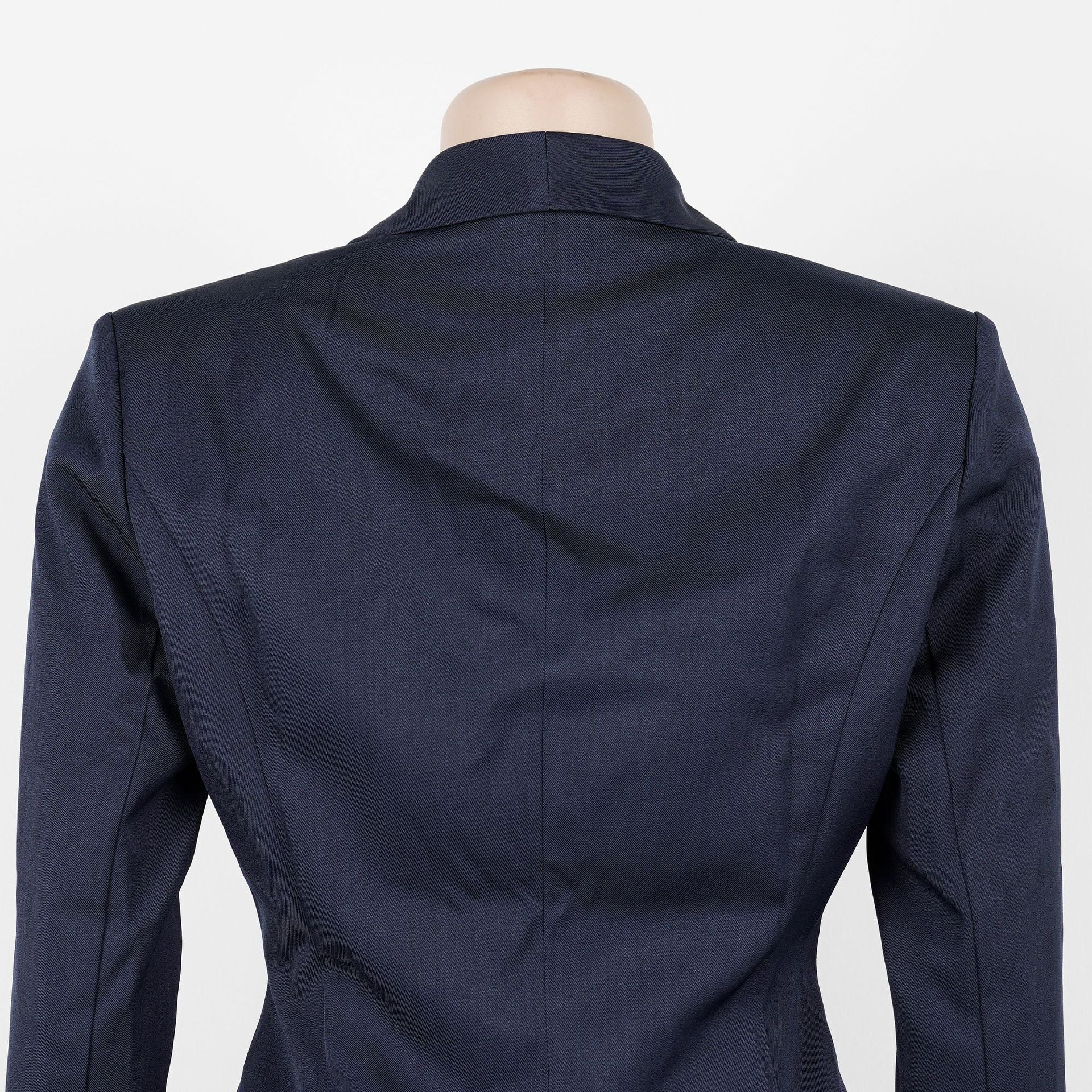 Women Elegant Turndown Collar Blazer and Pants Two-Piece Set 19