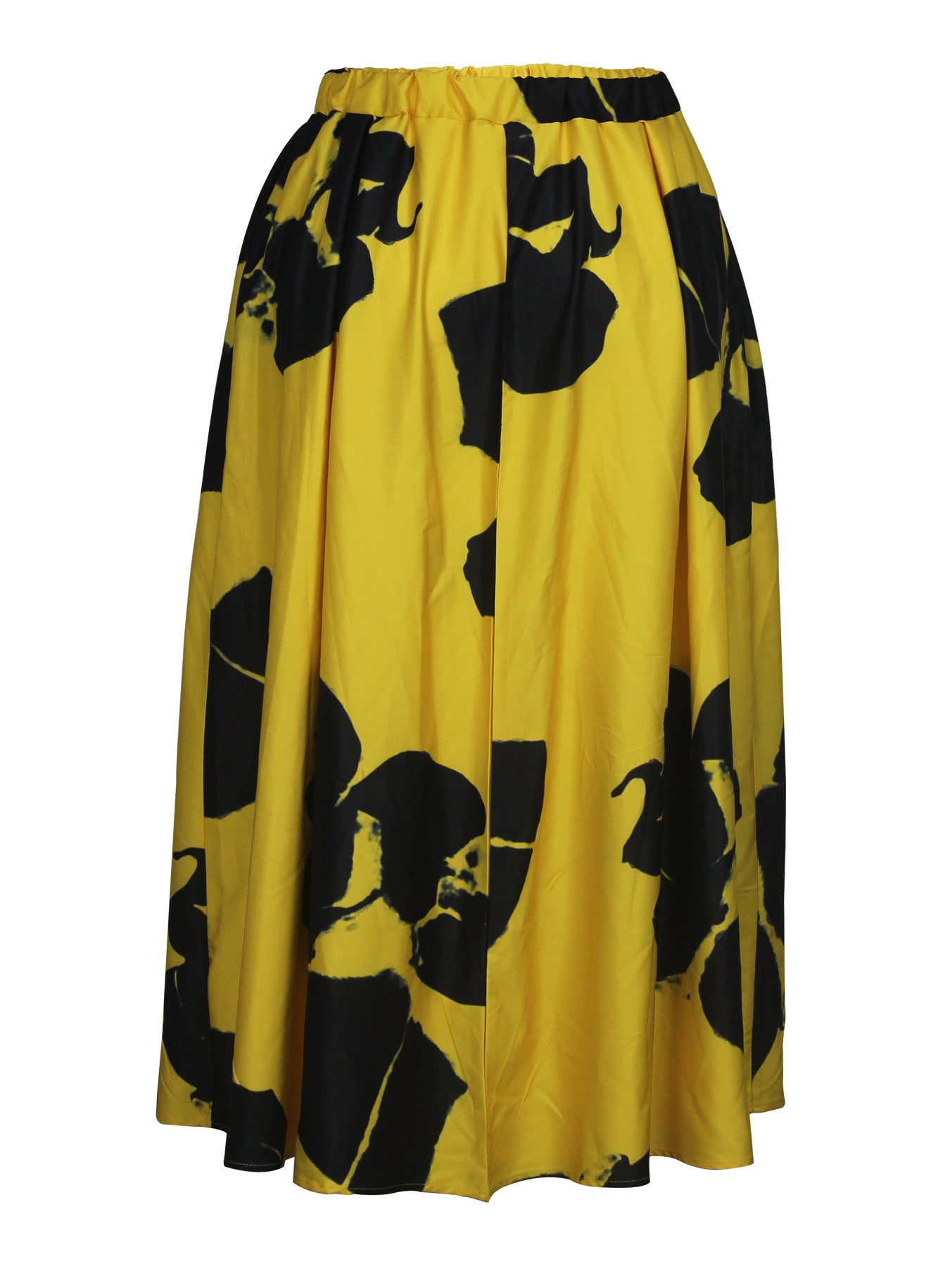 Women floral print elegant loose skirt 15