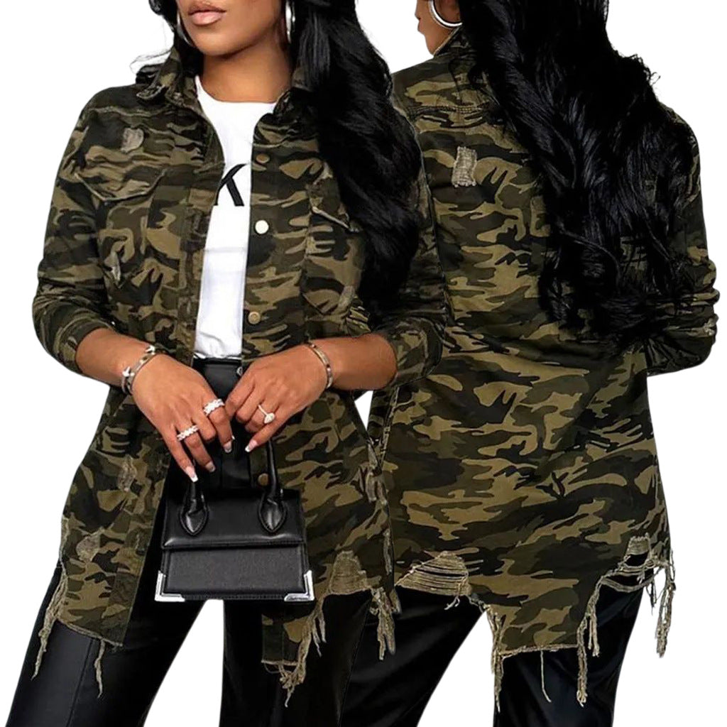 Sexy Fashion Women's Clothing Denim Jacket 5