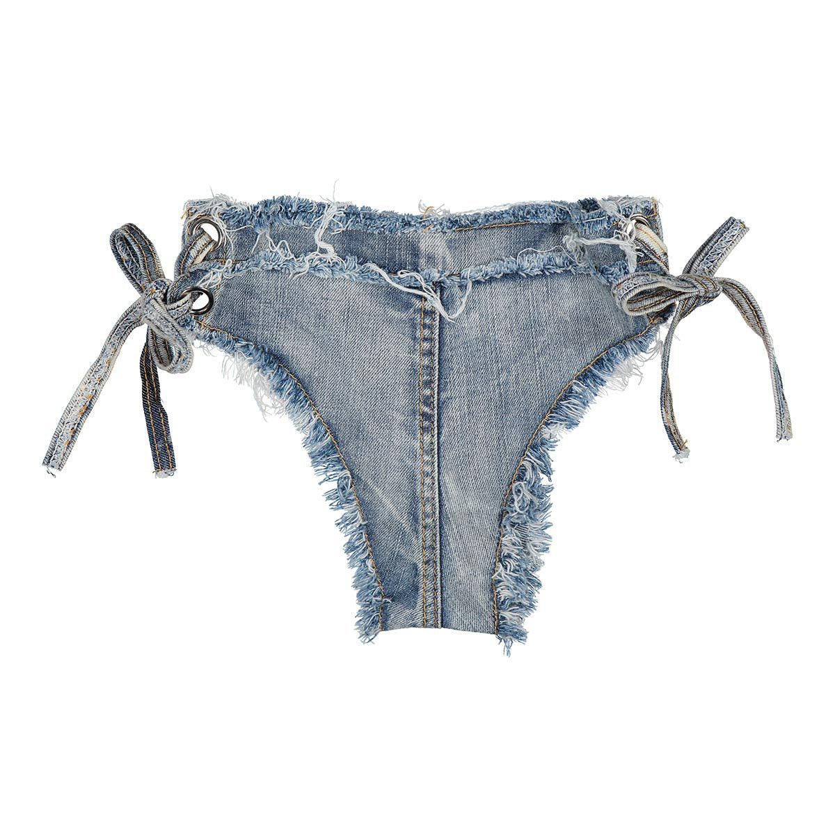 sexy night club denim bikini 32