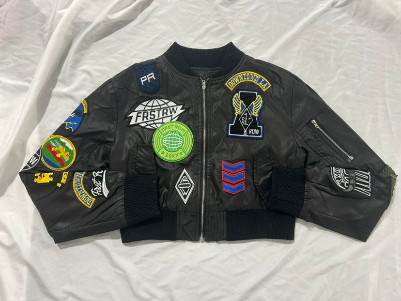 Trendy Autumn And Winter Long Sleeve Embroidery Decorative Women's Baseball Jacket 7