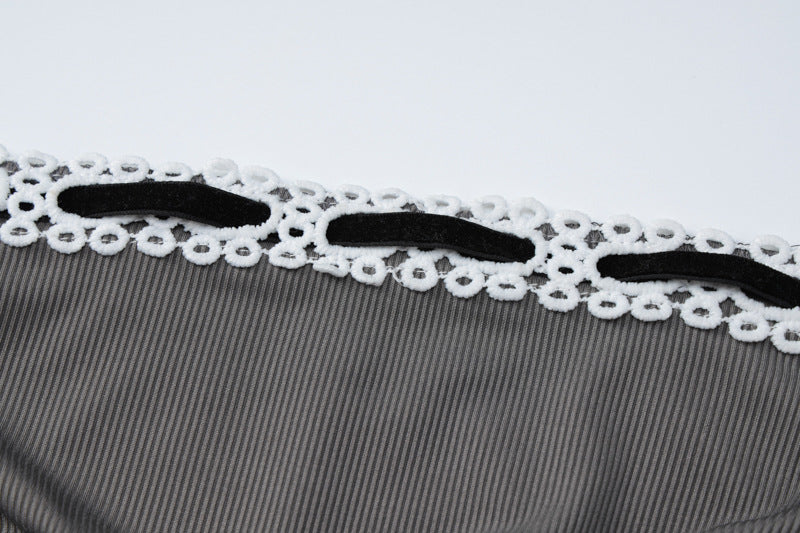 Women's Fall Sexy Strapless Slim Waist Slim Fit Dress 10