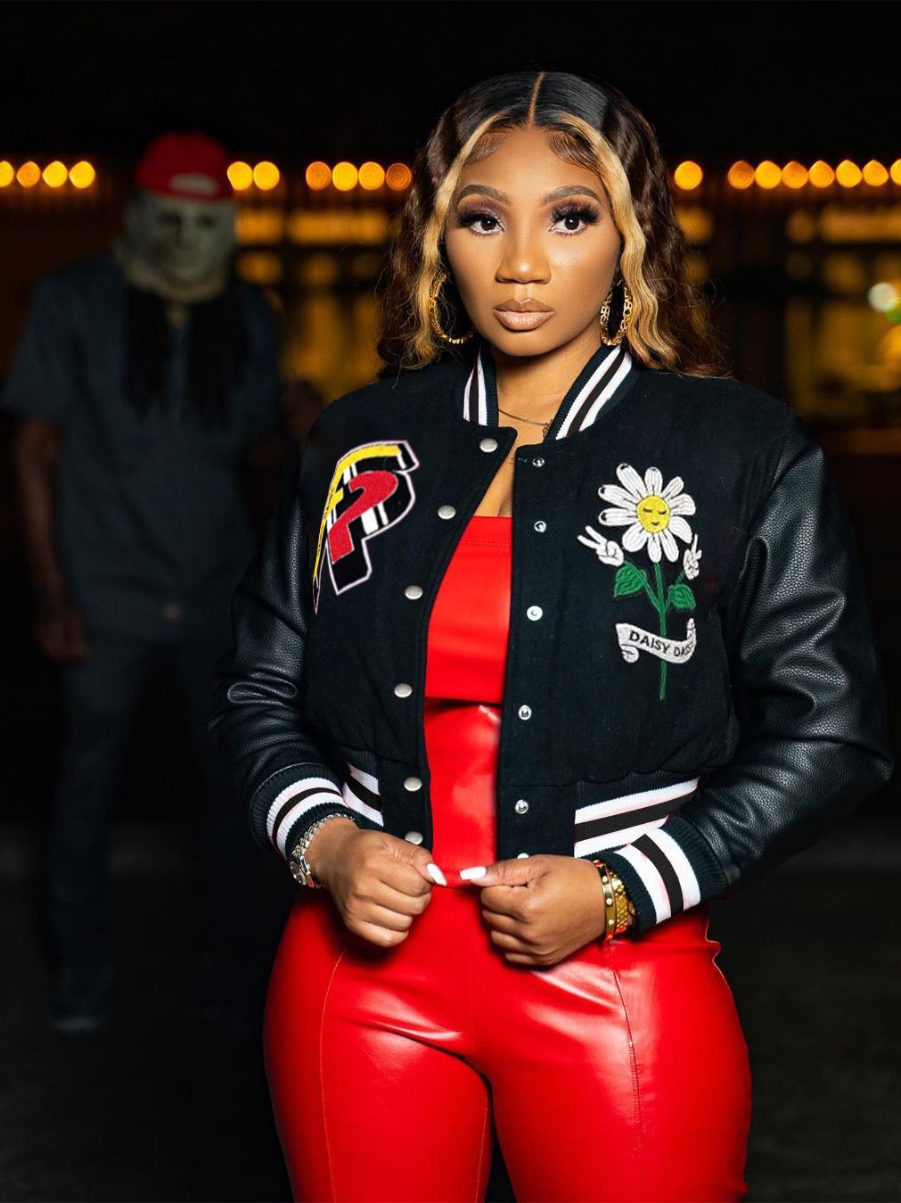 Women's Fashion Casual Jackets Embroidered Baseball Coats