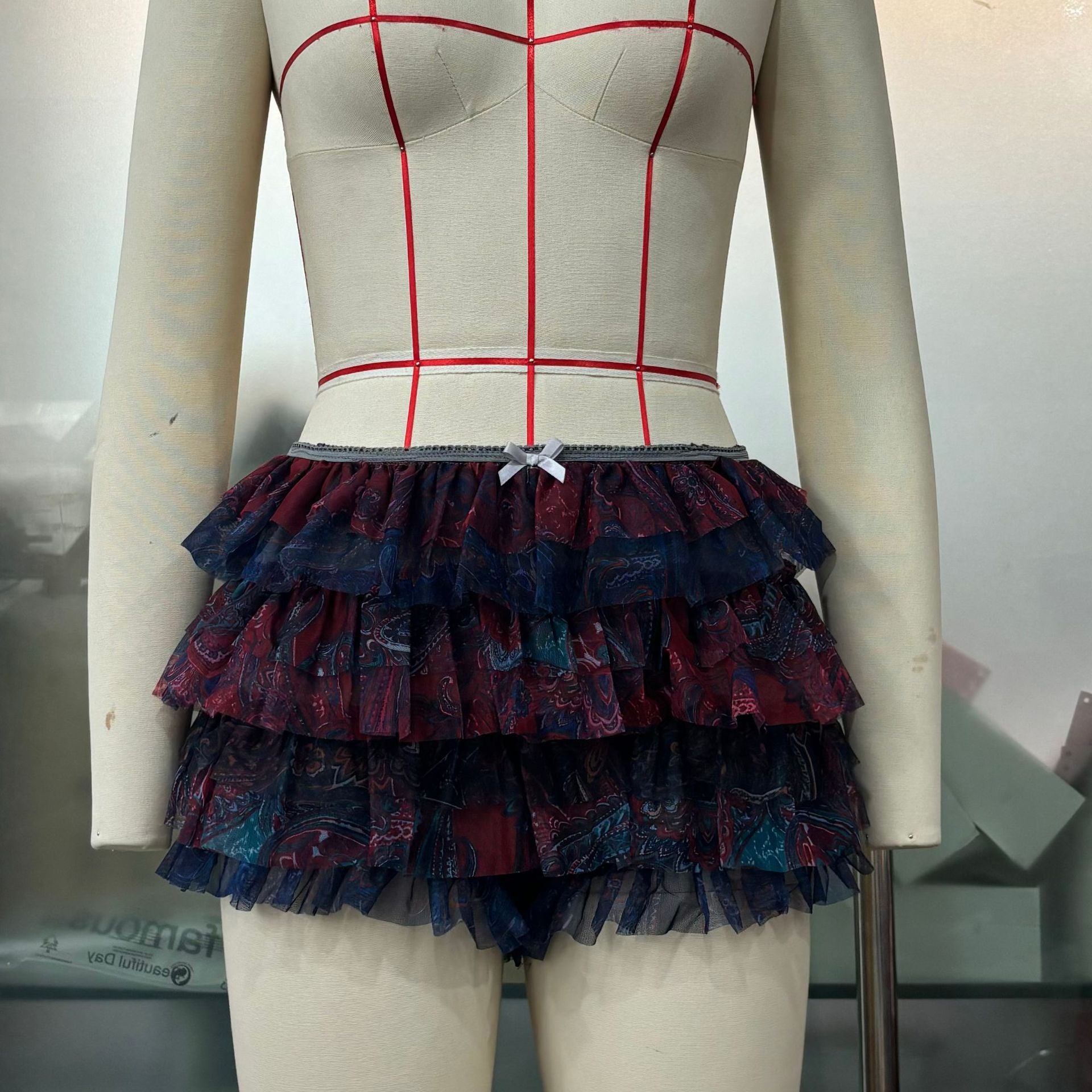 Sexy Solid Color Lolita Low-waist Beach Shorts 22