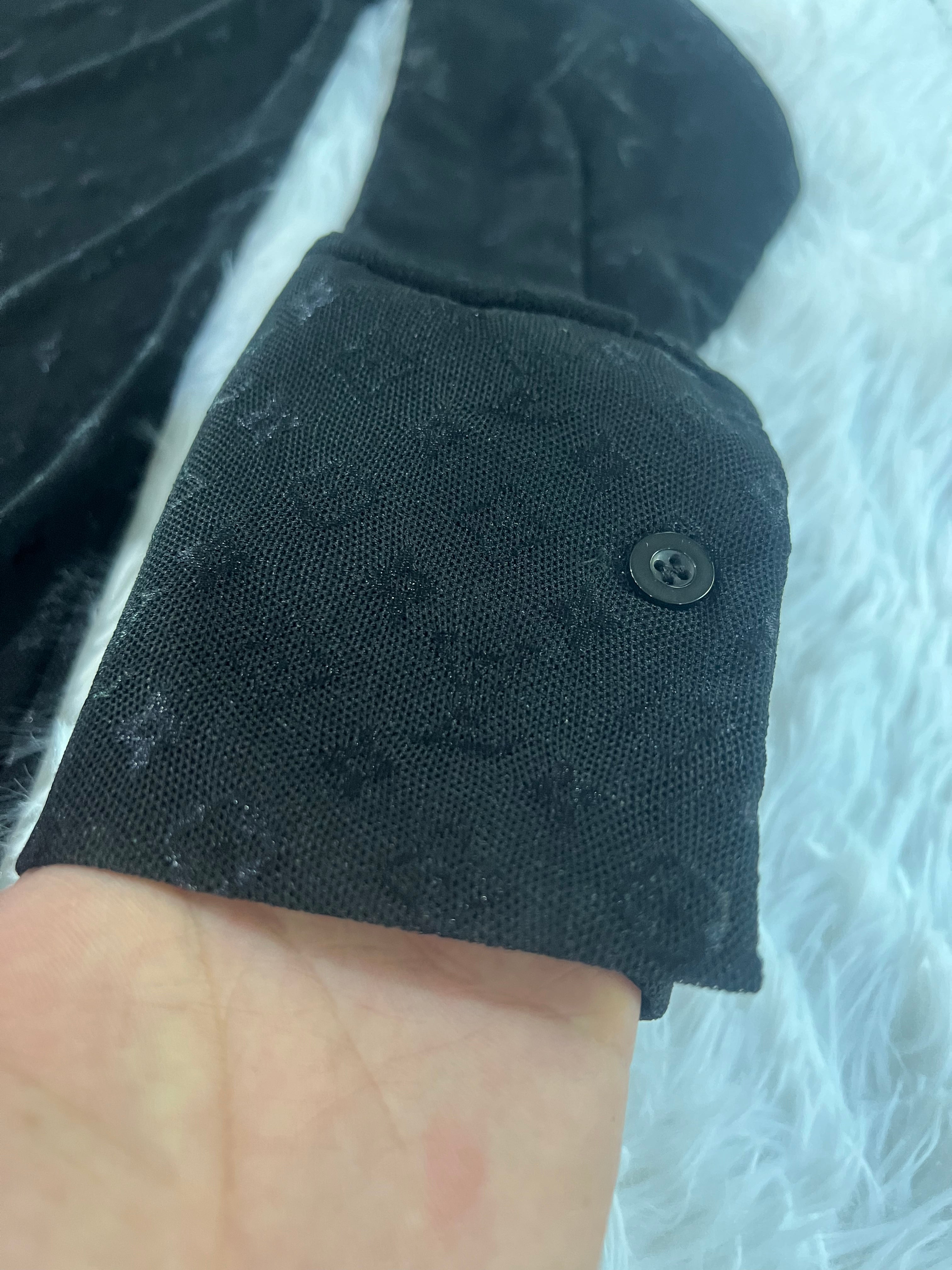 Women's Sexy Mesh See-Through Fabric Women's Shirt 19