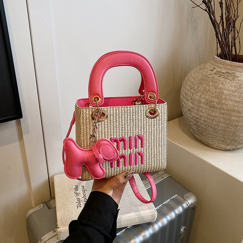 Women Crossbody Bag Handbag Beach Single Shoulder Bag 16