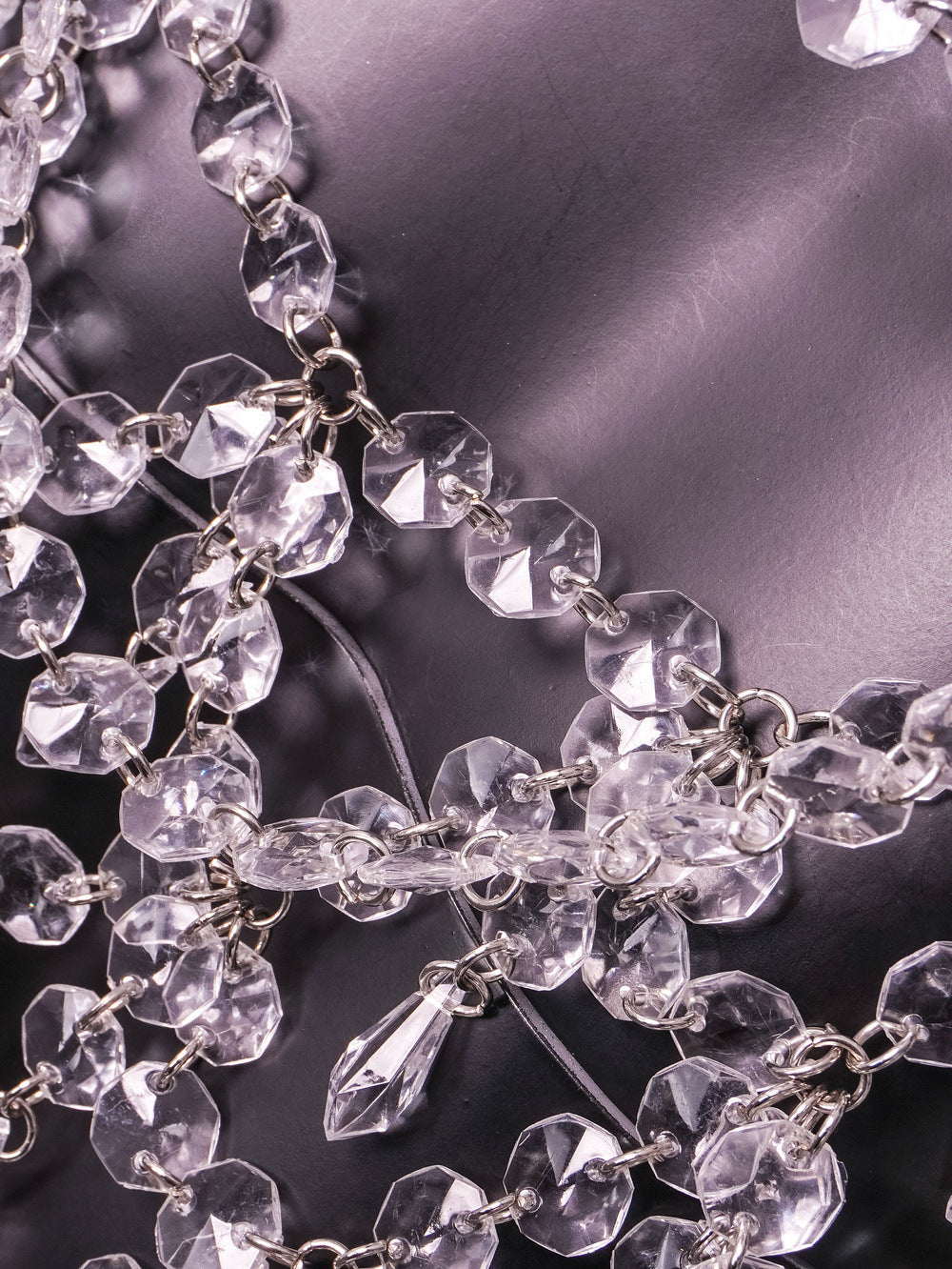 Women Sexy Jewel Backless Dress 15