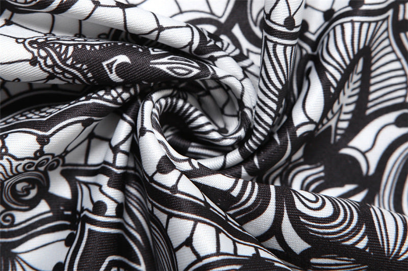 Women Summer Style Printed Sleeveless Backless Jumpsuit 13