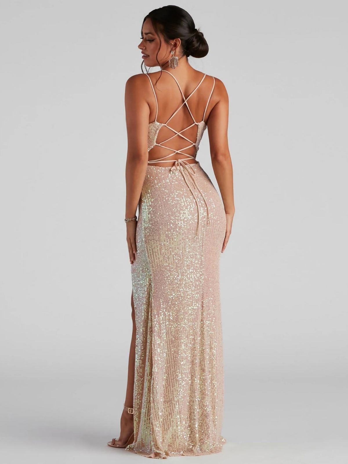 Summer Sequin Women's Party Dress 8