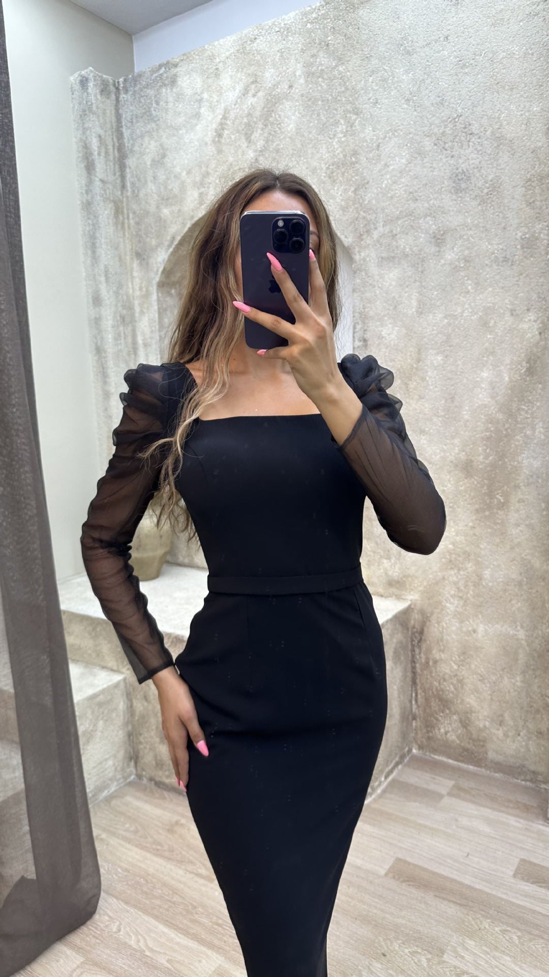 Autumn Long Sleeve Slim Fit Sexy Long Dress 5