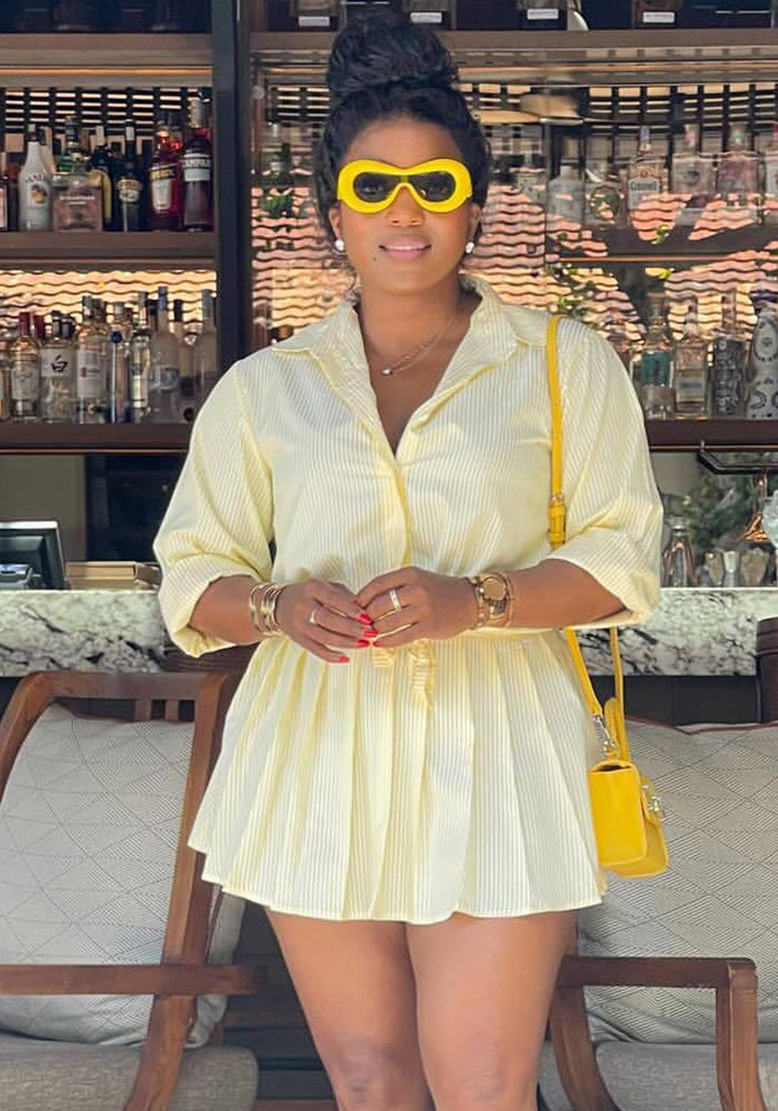 Autumn Fashion Women's Casual Comfortable Shirt Skirt Two Piece Set