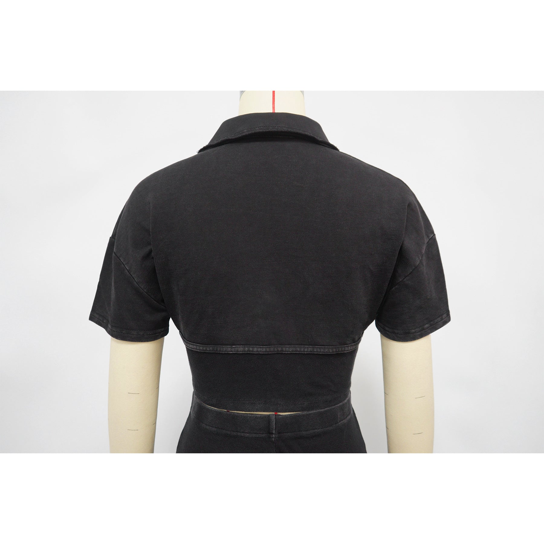 Women Sport Short-Sleeved Top and Pant Two-Piece Set 13