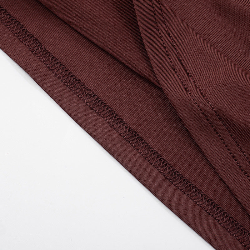 Women Spring Summer Sexy Slash Shoulder Print Top and Cropped Pants Two Piece Set 16