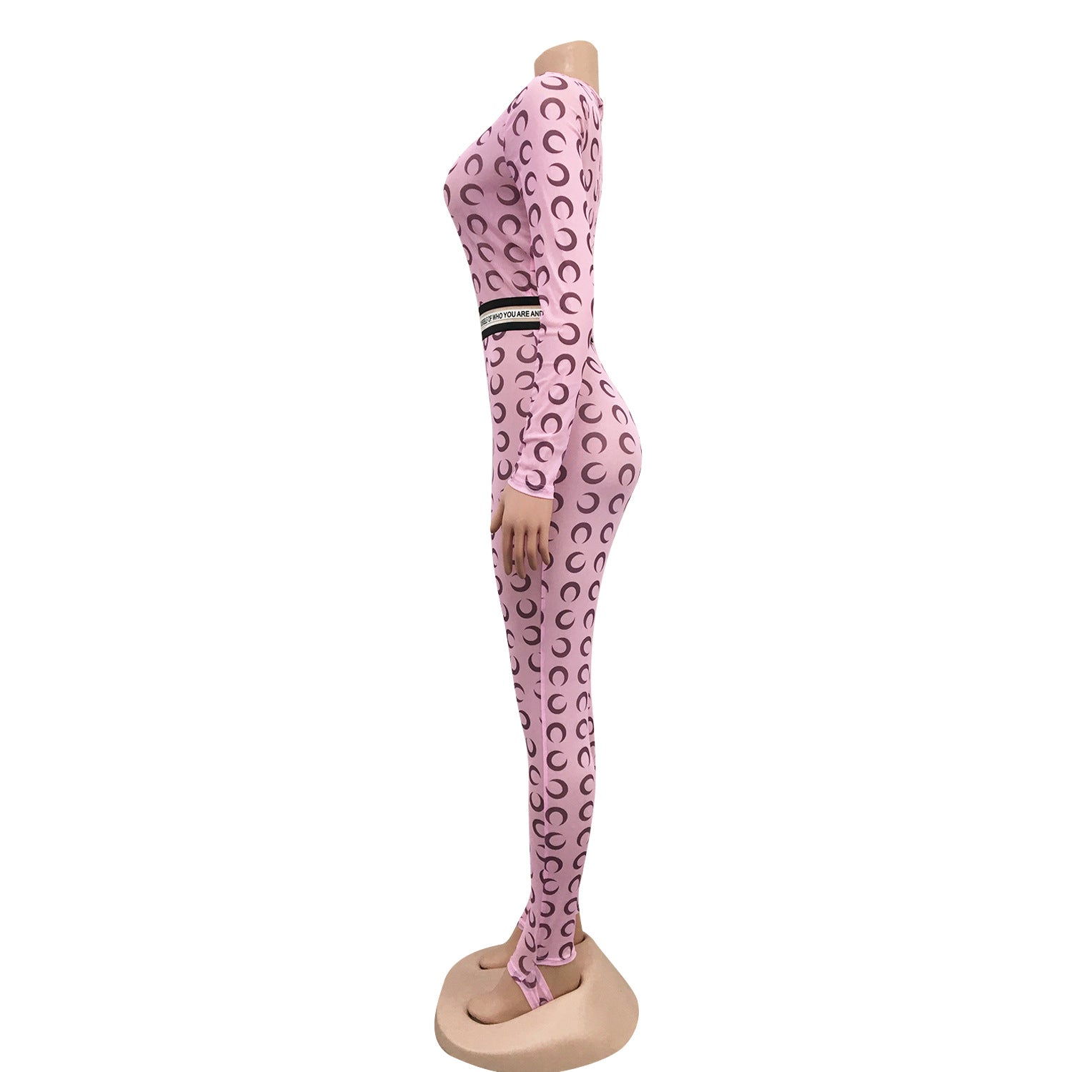 Fashionable And Sexy See-Through Mesh Nightclub Jumpsuit 41