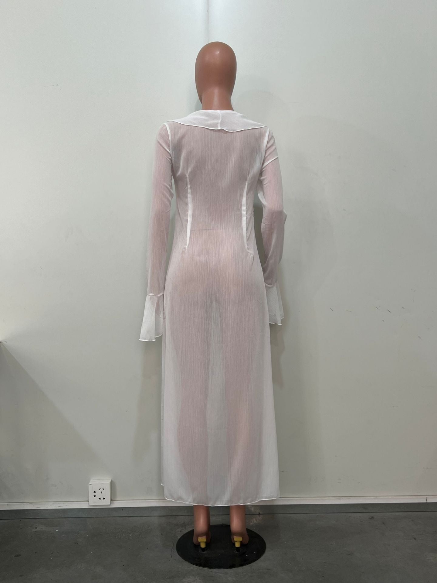 Spring Summer Long Sleeve Cardigan Beach Bikini Sun Protection Cover-up 13