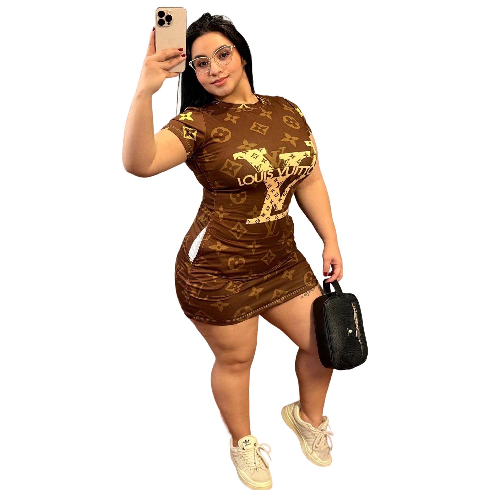 Women's Casual Chic Printed Bodycon Dress 31