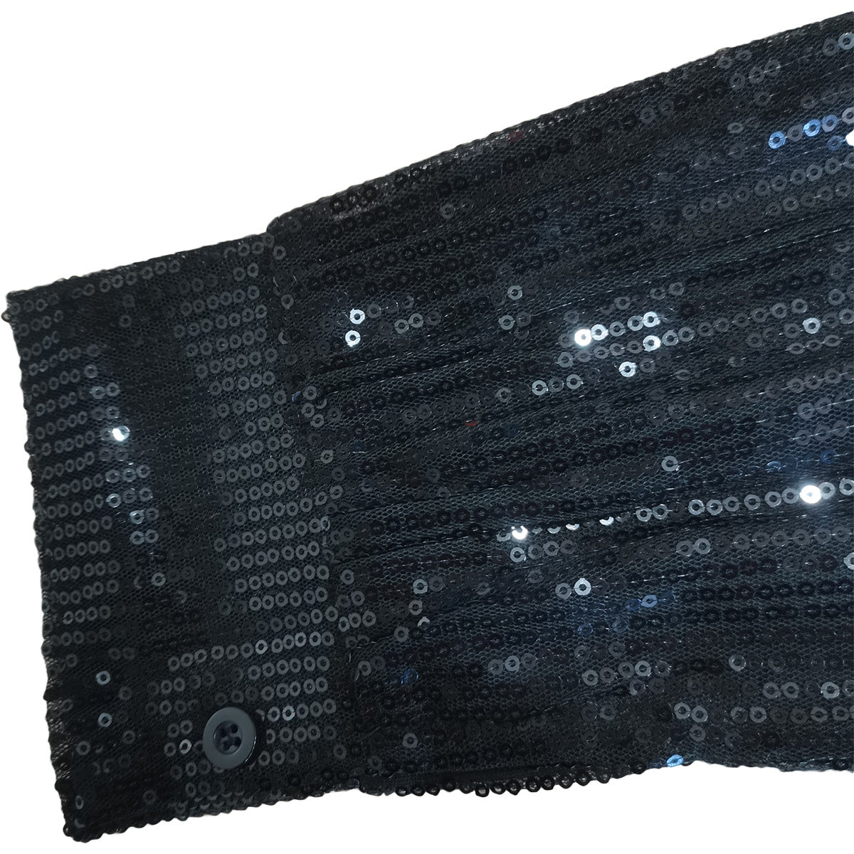 Women Solid Sequin Loose Shirt Dress 35