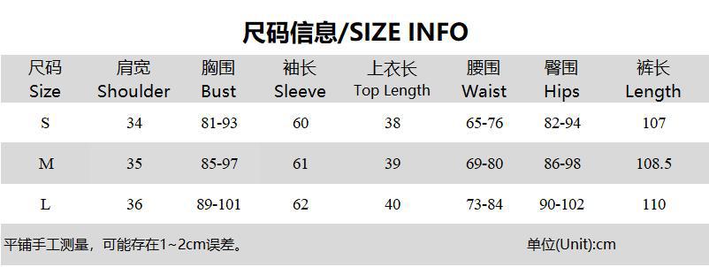 Women winter solid long-sleeved zipper top Pant two-piece set 17