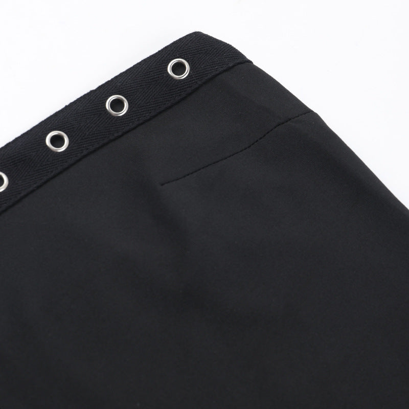 Strapless Sexy Low Back Slim Fit Cascading Ruffles Women Mini Dress 17