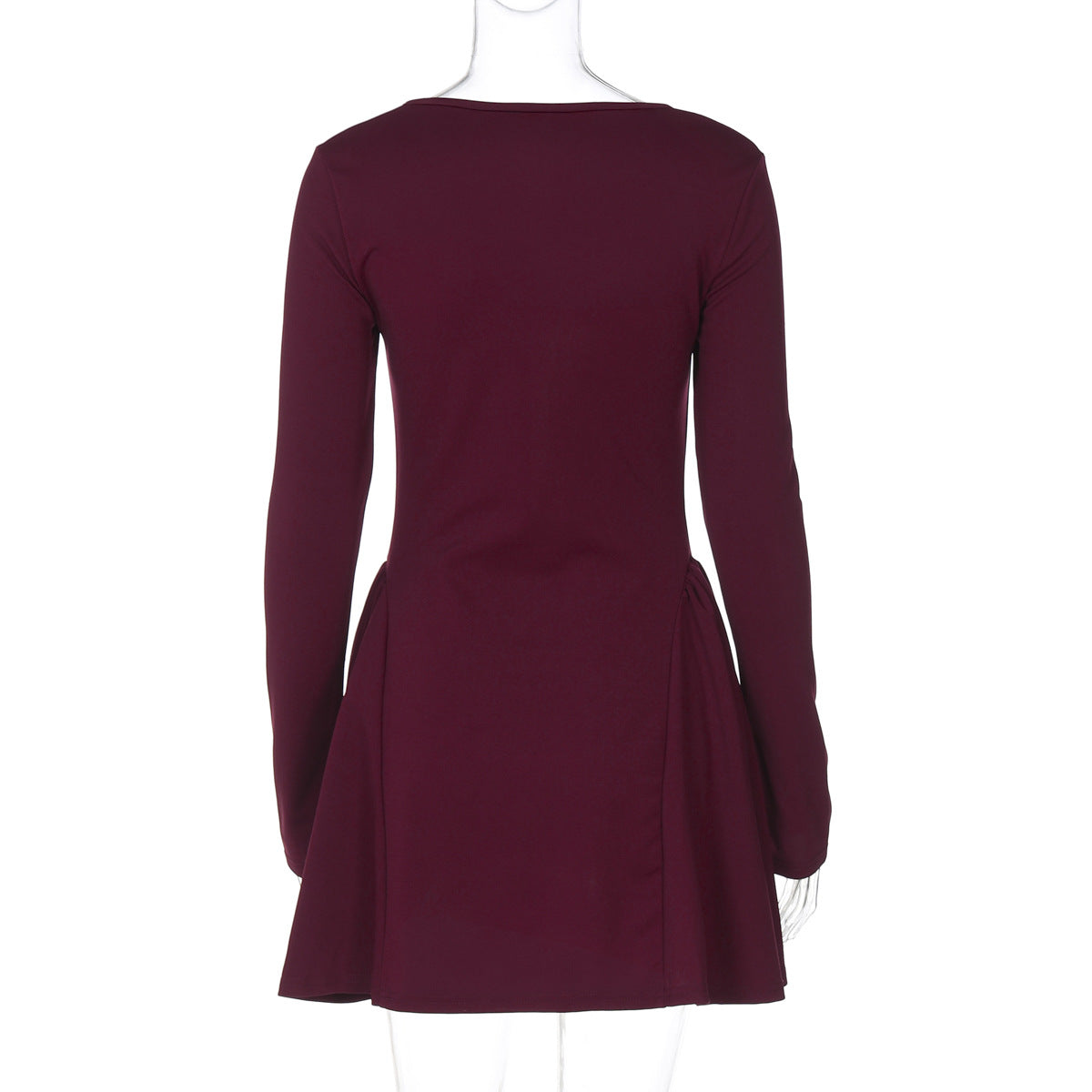 Women Autumn Strapless Sexy Sleeveless Dress 32