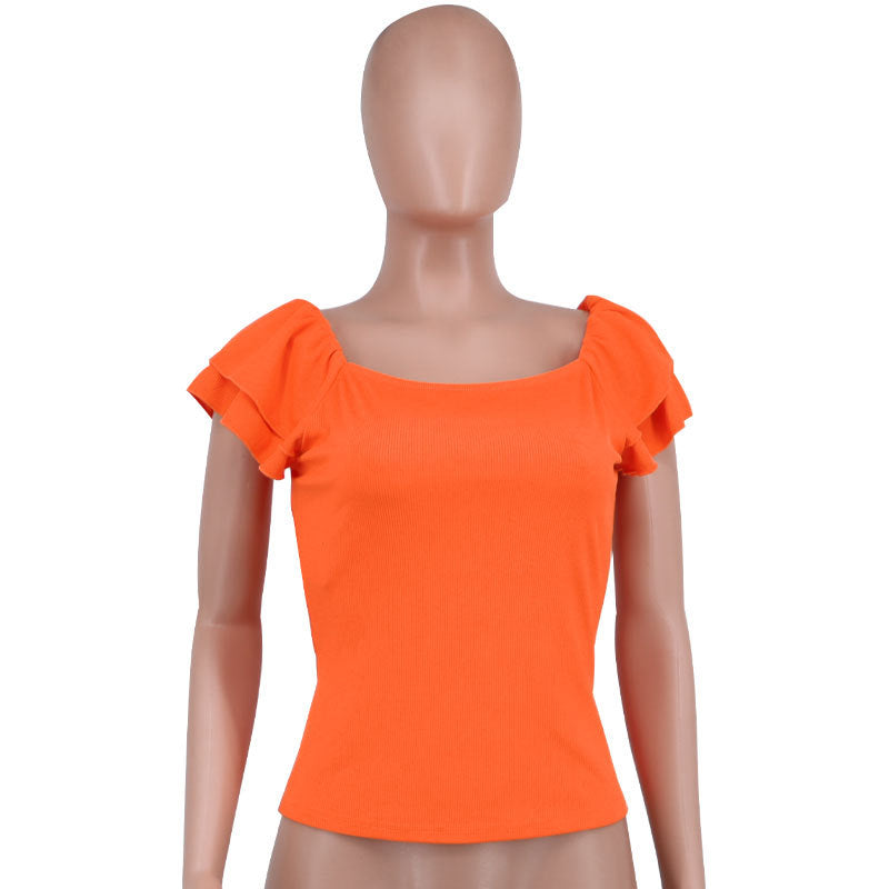 Women's Short-Sleeved T-Shirt Fashion Casual Top 7