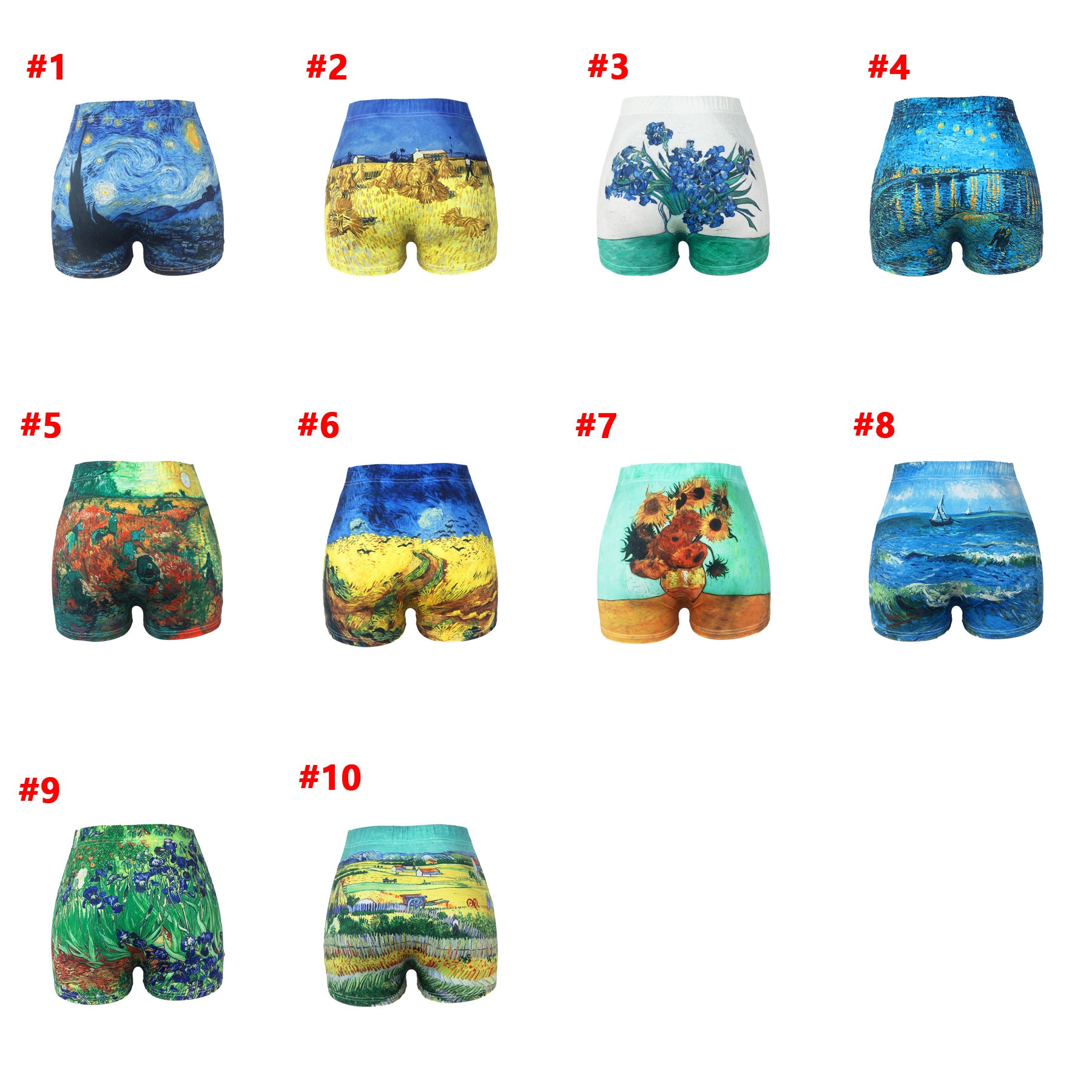 Women printed shorts 23