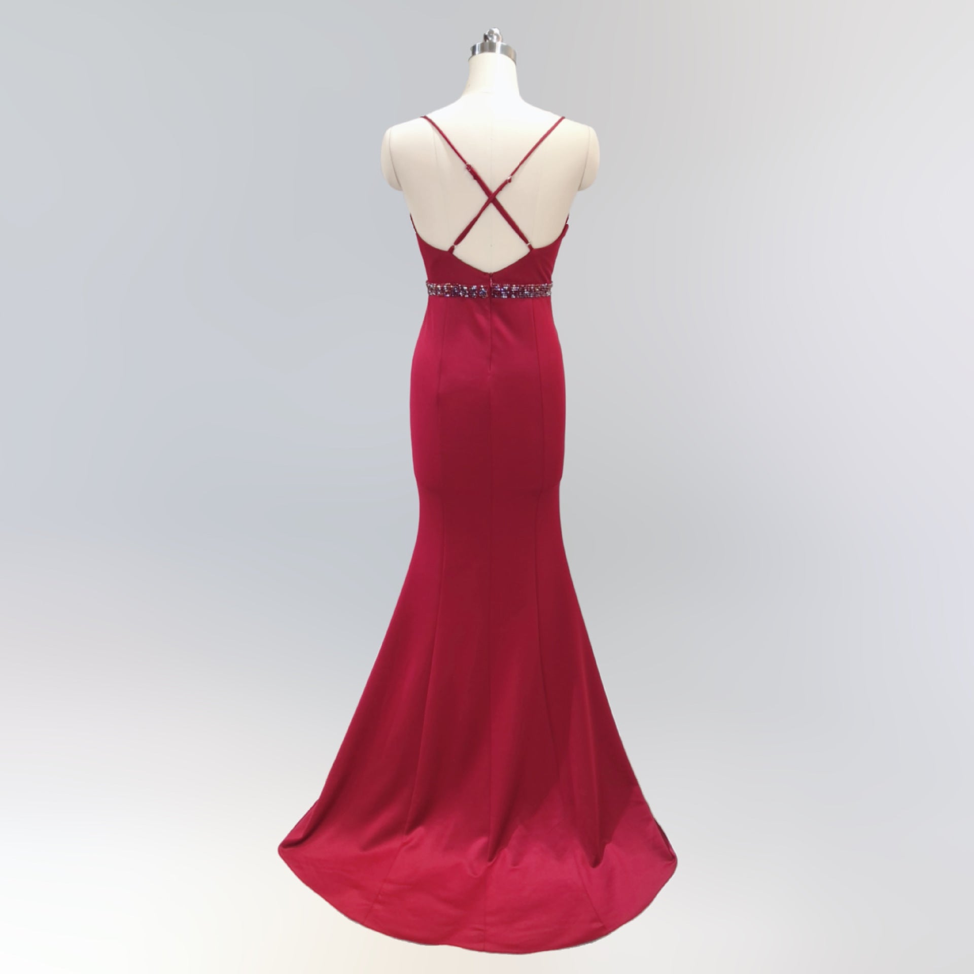 Trailing sexy slim evening dress Slim Fit Bodycon annual meeting host party club evening dress 26